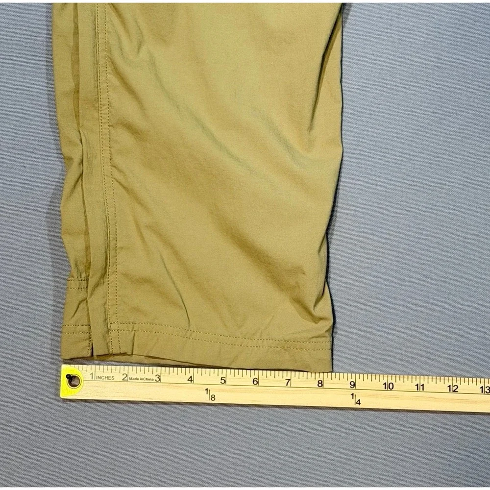 REI Co-op Convertible Cargo Pants Mens 38x32 Khaki Zip Off Hiking Utility - Picture 7 of 12